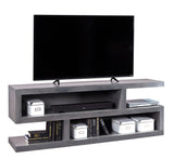 Aspenhome Contemporary Alder Modern/Contemporary 74" Open S Console DL1075-GRY