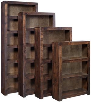 Aspenhome Contemporary Alder Modern/Contemporary 48" Bookcase DL3448-FRT