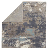 Jaipur Living Adriatic Abstract Gray/ Light Blue Area Rug (9'X12'6")