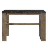 Charnell Transitional Counter Heigh Table Oak Finish(#5) DN00551-ACME