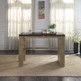 Charnell Transitional Counter Heigh Table Oak Finish(#5) DN00551-ACME