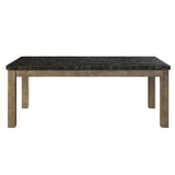 Charnell Transitional Dining Table Oak Finish(#5) DN00553-ACME