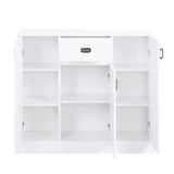 Pagan Contemporary Server White High Gloss Finish DN00742-ACME