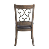 Raphaela Transitional Side Chair (Set-2)  DN00981-ACME