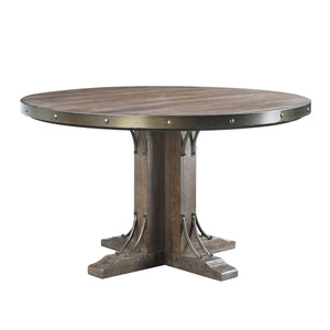 Raphaela Transitional Round Dining Table  DN00984-ACME