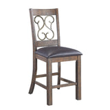 Raphaela Transitional Counter Height Chair (Set-2)