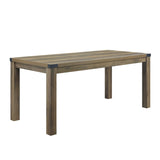 Abiram Industrial Dining Table  DN01028-ACME