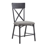 Edina Industrial Side Chair (Set-2)