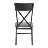 Edina Industrial Side Chair (Set-2)  DN01058-ACME