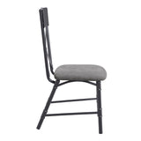 Edina Industrial Side Chair (Set-2)  DN01058-ACME