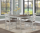 Bettina Transitional 5 PC Pack Dining Set Wood, Composite Wood, Veneer DN01438-ACME