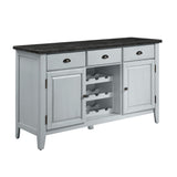 Lanton Transitional Server with Marble Top