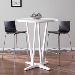Sei Furniture Dvon White Bar Height Table Dn3894