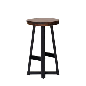 Walker Edison Durango Farmhouse/Rustic 24" Distressed Wood Counter Stool DNGD7DMA
