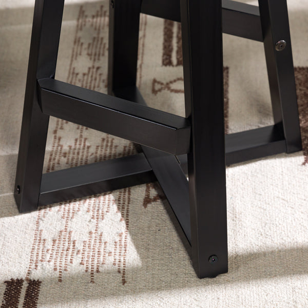 Walker Edison Durango Farmhouse/Rustic 24" Distressed Wood Counter Stool DNGD7DMA