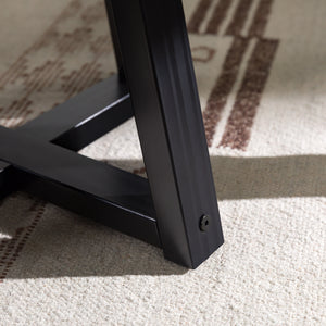 Walker Edison Durango Farmhouse/Rustic 18" Distressed Wood Kitchen Stool DNGD8EGY