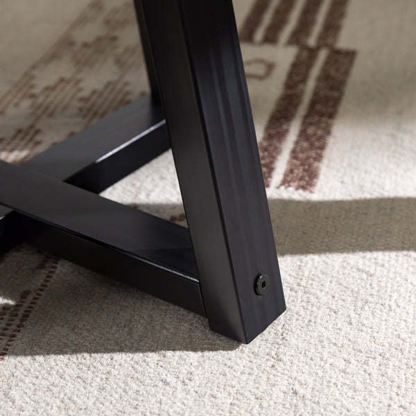 Walker Edison Durango Farmhouse/Rustic 18" Distressed Wood Kitchen Stool DNGD8EGY