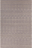 Chandra Rugs Doris 80 % Wool + 20% Cotton Hand-Woven Contemporary Rug Tan/Brown 7'9 x 10'6