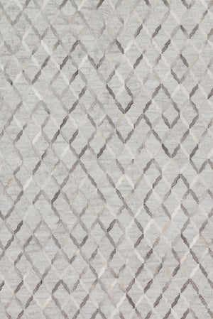 Loloi Dorado DB-04 60% Viscose, 40% Leather Hand Stitched Contemporary Rug DORADB-04GYGY93D0