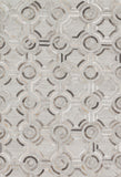 Loloi Dorado DB-05 60% Viscose, 40% Leather Hand Stitched Contemporary Rug DORADB-05GYGY93D0