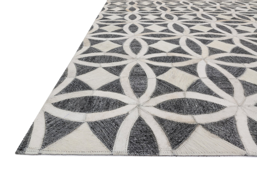 Loloi Dorado DB-06 60% Viscose, 40% Leather Hand Stitched Contemporary Rug DORADB-06GTIV93D0