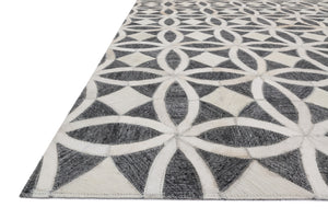 Loloi Dorado DB-06 60% Viscose, 40% Leather Hand Stitched Contemporary Rug DORADB-06GTIV93D0