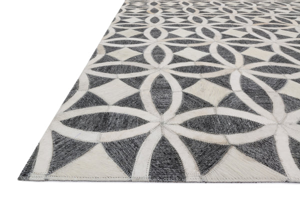 Loloi Dorado DB-06 60% Viscose, 40% Leather Hand Stitched Contemporary Rug DORADB-06GTIV93D0