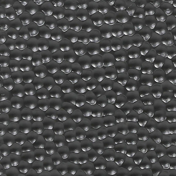 Dovetail Cordilia 60" Long Black Pine Dining Bench with Textured Sides and Belly DOV10380