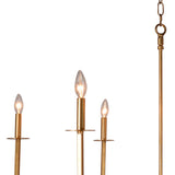 Dovetail Rowe Chandelier DOV10526