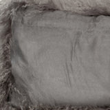 Dovetail Khiera Mohair Pillow Light Grey DOV11019