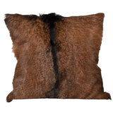 Dovetail Abbas Fur Pillow Brown 20X20 DOV11037