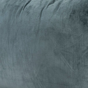 Dovetail Manlo Modern Black Iron and Cotton Blend Upholstered Arm Chair DOV12107