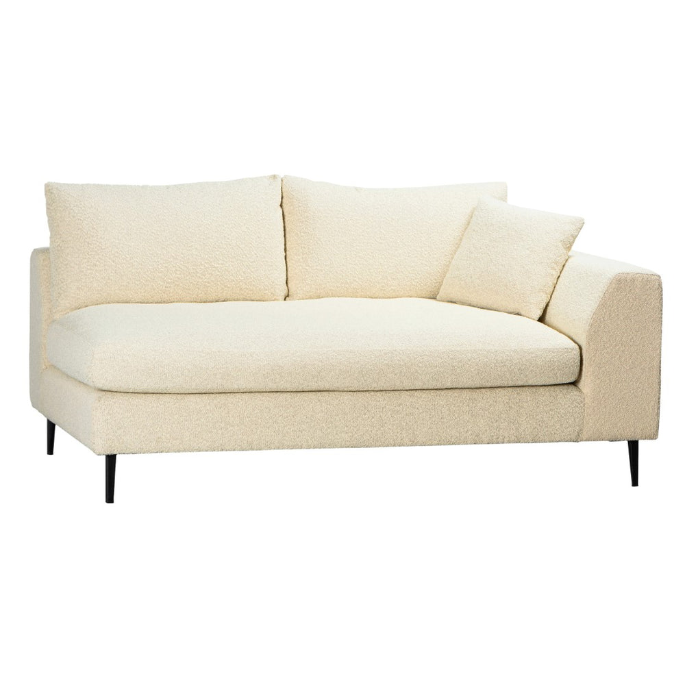 Dovetail Oslo 113" Modern Sofa Chaise DOV12147L-BEIG
