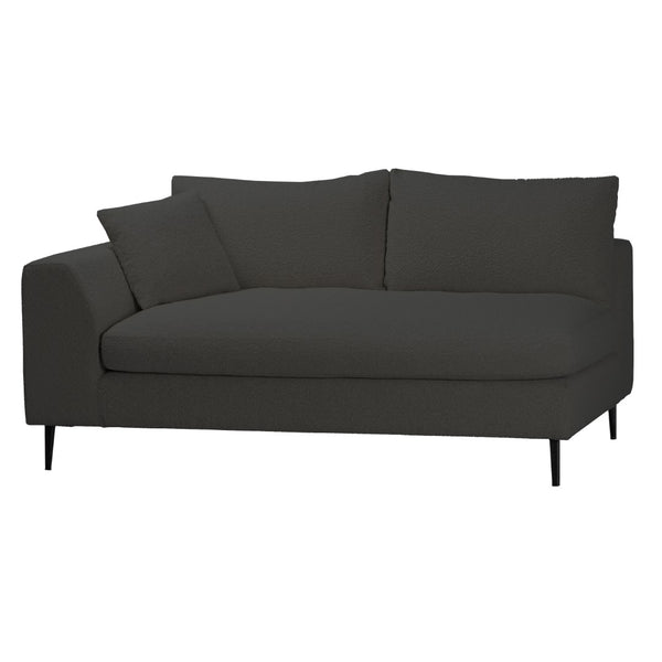 Dovetail Oslo 113" Modern Sofa Chaise DOV12147R-CHAR