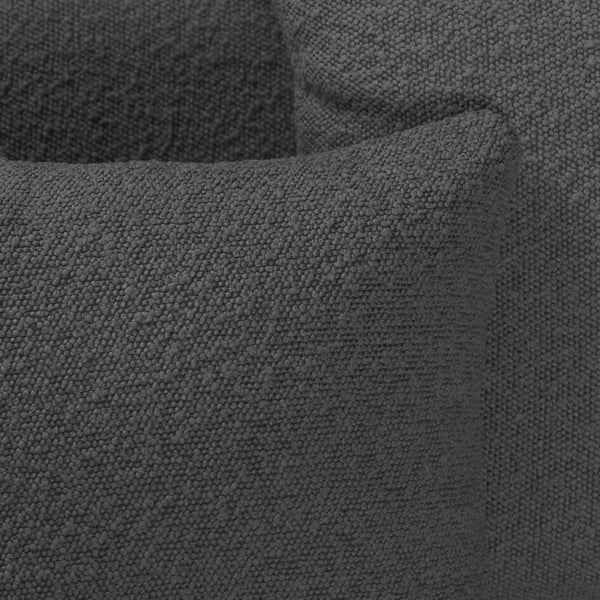 Dovetail Caleb 82" Rounded Arm Sofa Boucle  DOV12149-CHAR