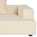 Dovetail Zayn 118" Modern Sofa Chaise DOV12162R-BEIG