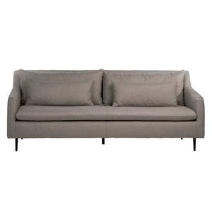 Dovetail Lincoln 84" Sofa Linen DOV12182-DKGY