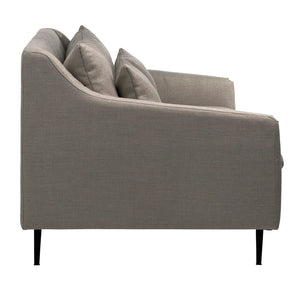 Dovetail Lincoln 84" Sofa Linen DOV12182-DKGY