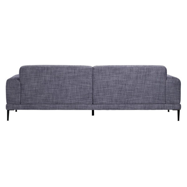 Dovetail Amara 94" Modern Sofa Two Tone Linen DOV12185-BL