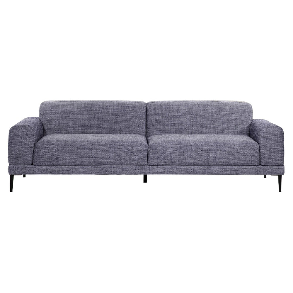 Dovetail Amara 94" Modern Sofa Two Tone Linen DOV12185-BL