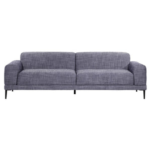 Dovetail Amara 94" Modern Sofa Two Tone Linen DOV12185-BL