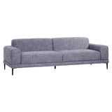 Dovetail Amara 94" Modern Sofa Two Tone Linen DOV12185-BL