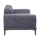 Dovetail Amara 94" Modern Sofa Two Tone Linen DOV12185-BL