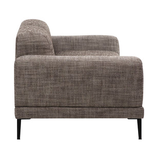Dovetail Amara 94" Modern Sofa Two Tone Linen DOV12185-TAUP