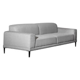 Dovetail Amara 94" Modern Sofa Two Tone Linen DOV12185-LTGY