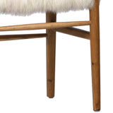 Dovetail Kairo Mid-Century Modern Wishbone Back Oak Chair DOV13004