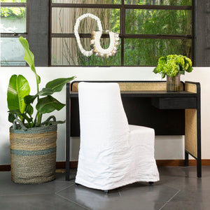 Dovetail Gibbs Tri-Colored Woven Seagrass Handled Baskets, Set of 3 DOV1588