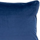 Dovetail Iris Velvet Pillow W/ Down Fill Perf Fabric DOV17030