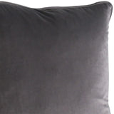 Dovetail Iris Velvet Pillow W/ Down Fill Perf Fabric DOV17122