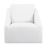 Wyatt Chenille Modern Swivel Armchair